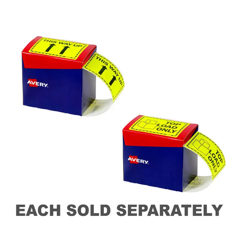 Avery Labels 750pcs 75x99.6mm (Yellow)This Way Up
