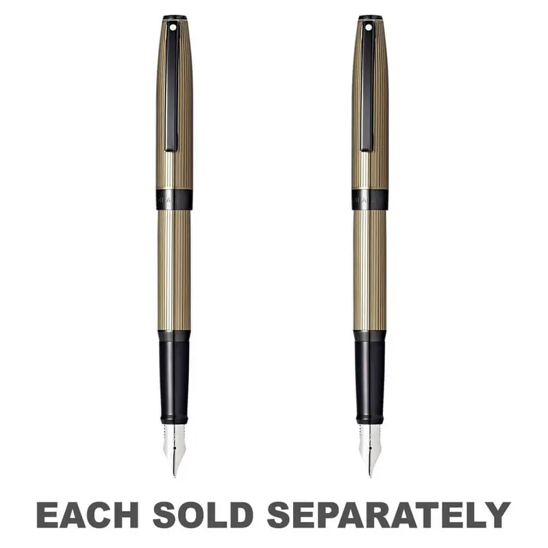 Sheaffer Sagaris Titanium Fountain PenFine
