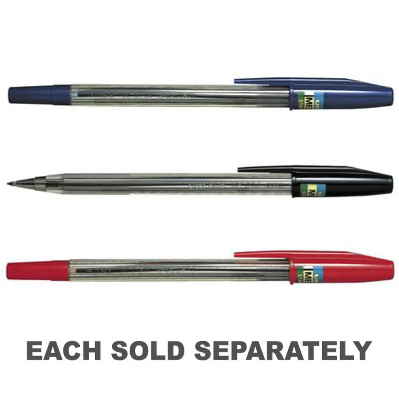 Uni-Ball SA-S Medium Ballpoint Pen (Box of 12)Black