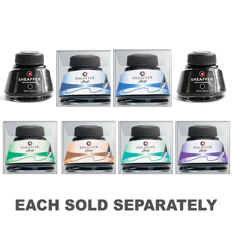 Skrip Fountain Pen Ink Bottle (50mL)Black