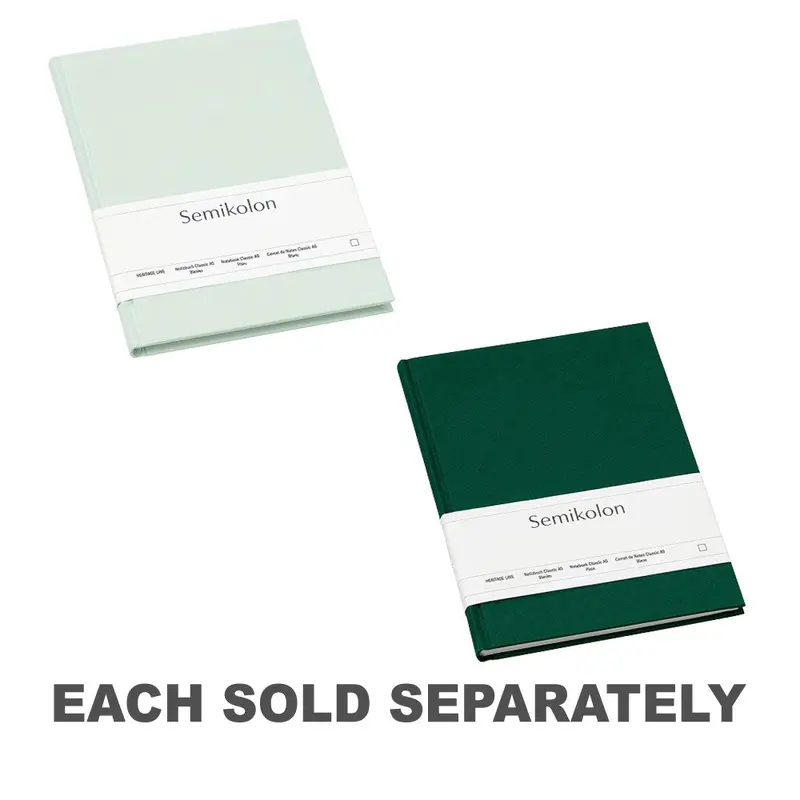 Semikolon Classic A5 Plain NotebookForest