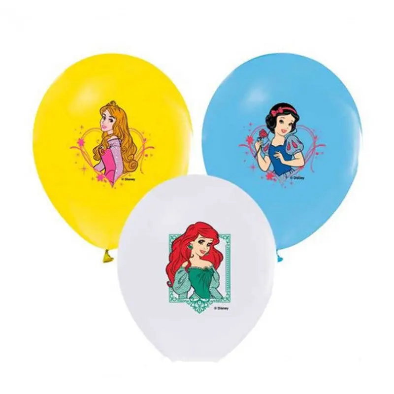 Balloon Princess Printed Pastel Color 4 1 100 pcs 1930